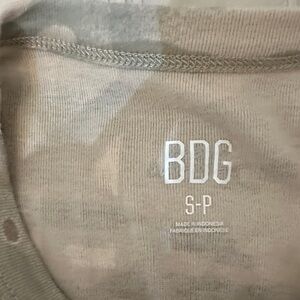 BDG Tan Camouflage Tee